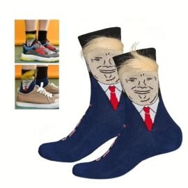 Calcetines Donald Trump azul